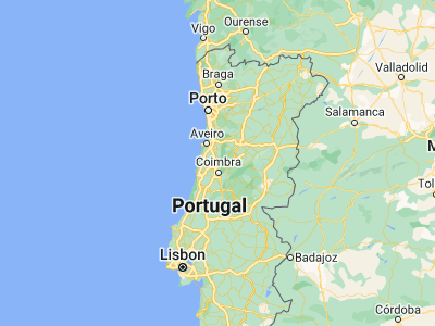 Map showing location of Pampilhosa do Botão (40.3358, -8.42738)