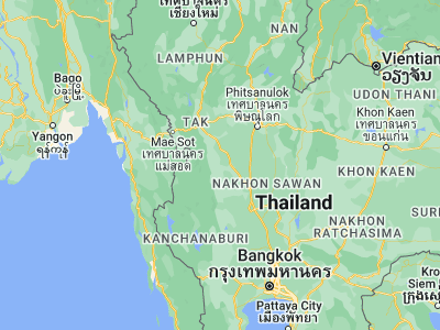 Map showing location of Pang Sila Thong (16.09631, 99.48906)