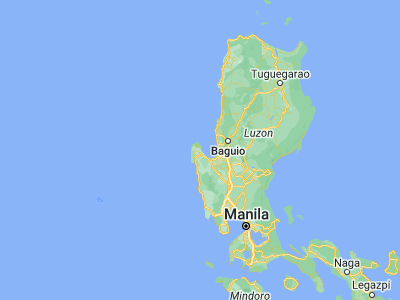 Map showing location of Pangapisan (16.216, 119.957)