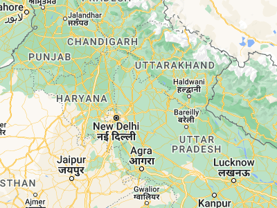 Map showing location of Parīchhatgarh (28.97809, 77.93306)