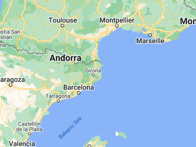 Map showing location of Parlavà (42.02163, 3.03197)