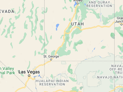 Map showing location of Parowan (37.8422, -112.828)