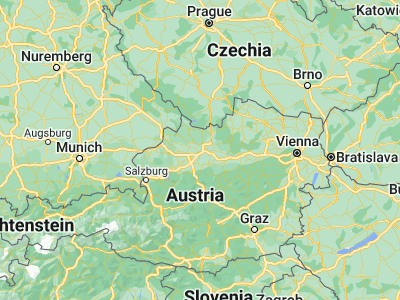 Map showing location of Pasching (48.25931, 14.20369)