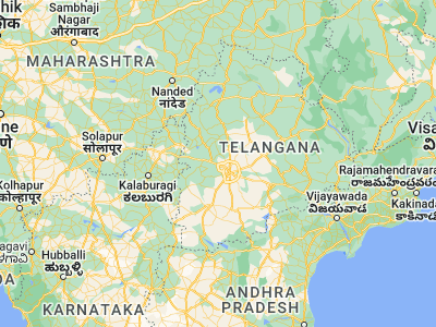 Map showing location of Patancheru (17.53139, 78.265)