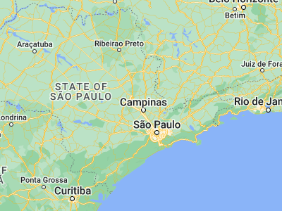 Map showing location of Paulínia (-22.76111, -47.15417)