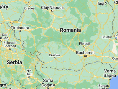 Map showing location of Păuşeşti (45.06667, 24.13333)