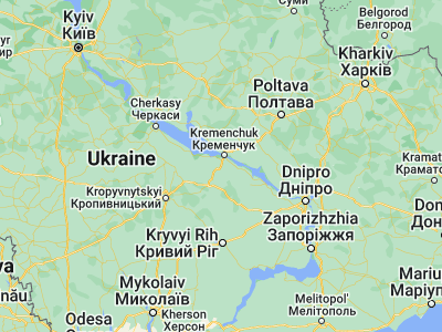 Map showing location of Pavlysh (48.91762, 33.35691)