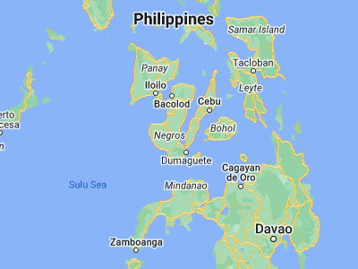 Map showing location of Payabon (9.759, 123.1412)