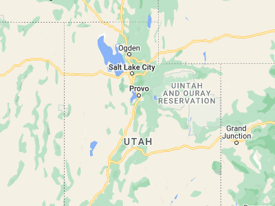 Map showing location of Payson (40.0444, -111.73215)