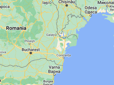 Map showing location of Peceneaga (45.01667, 28.13333)