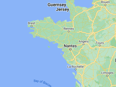 Map showing location of Pénestin (47.48226, -2.47275)