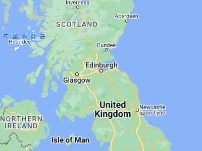 Map showing location of Penicuik (55.83166, -3.22423)