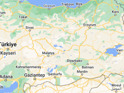 Map showing location of Pertek (38.86633, 39.32684)