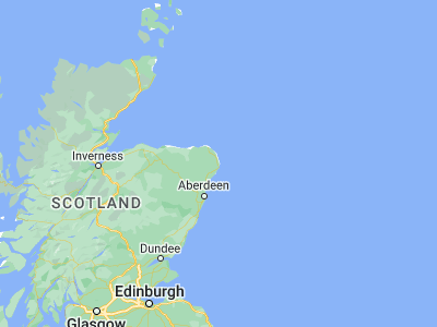 Map showing location of Peterhead (57.50584, -1.79806)