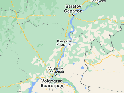 Map showing location of Petrov Val (50.14337, 45.20958)