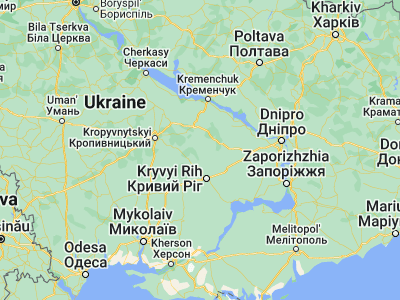 Map showing location of Petrove (48.32467, 33.25617)