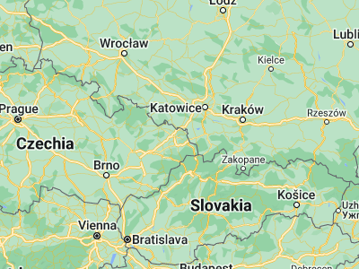 Map showing location of Petřvald (49.831, 18.3894)