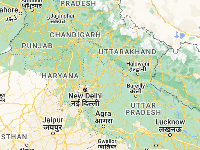 Map showing location of Phalauda (29.18766, 77.82893)