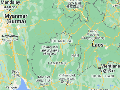 Map showing location of Phan (19.55395, 99.74046)