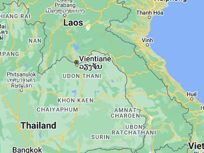 Map showing location of Phang Khon (17.3905, 103.71692)