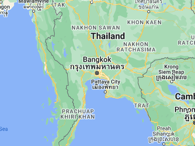 Map showing location of Phaya Thai (13.78005, 100.54275)
