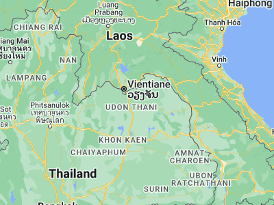 Map showing location of Phibun Rak (17.55312, 103.05794)
