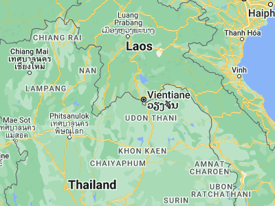Map showing location of Pho Tak (17.87486, 102.40406)