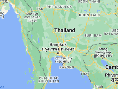 Map showing location of Phra Nakhon Si Ayutthaya (14.35167, 100.57739)