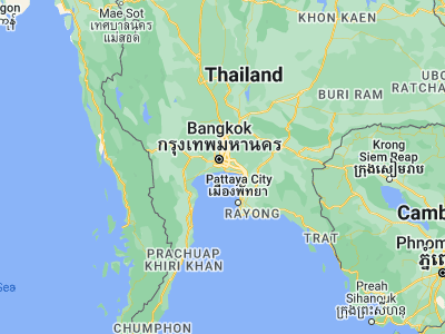Map showing location of Phra Samut Chedi (13.60222, 100.5721)