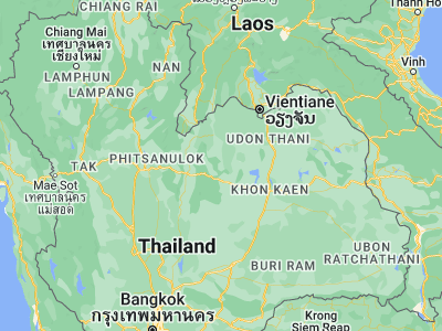 Map showing location of Phu Kradueng (16.88425, 101.88467)