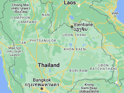 Map showing location of Phu Pha Man (16.64888, 101.90097)