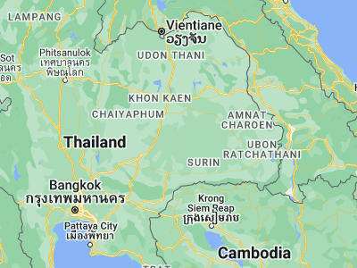 Map showing location of Phutthaisong (15.54783, 103.02467)