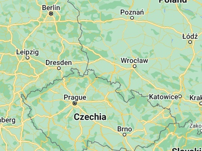 Map showing location of Piechowice (50.84963, 15.59887)