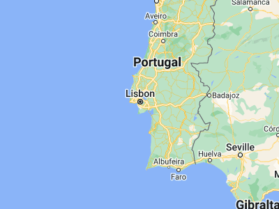 Map showing location of Piedade (38.66667, -9.15)