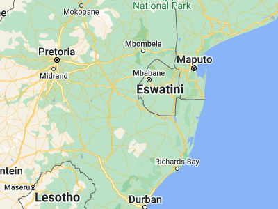 Map showing location of Piet Retief (-27.00706, 30.81323)