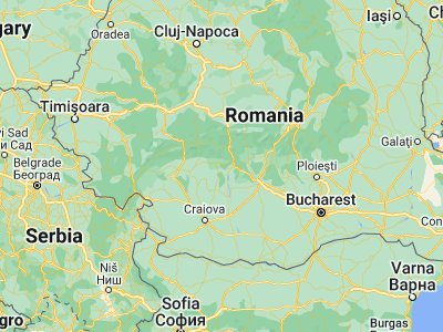 Map showing location of Pietrari (45.1, 24.13333)