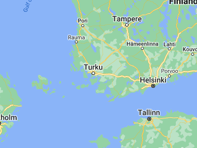 Map showing location of Piikkiö (60.42481, 22.51601)