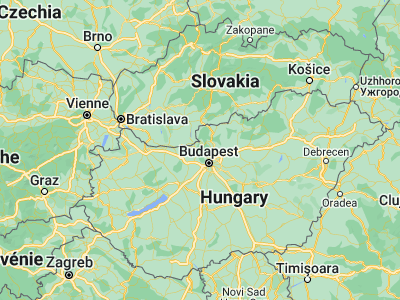 Map showing location of Piliscsév (47.67924, 18.81872)