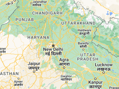 Map showing location of Pilkhua (28.71348, 77.65539)