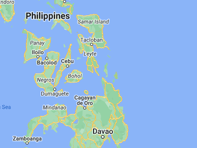 Map showing location of Pintuyan (9.9441, 125.2494)