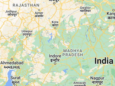 Map showing location of Pirāwa (24.15506, 76.02728)