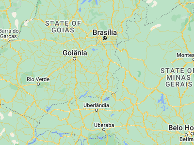 Map showing location of Pires do Rio (-17.29972, -48.27944)