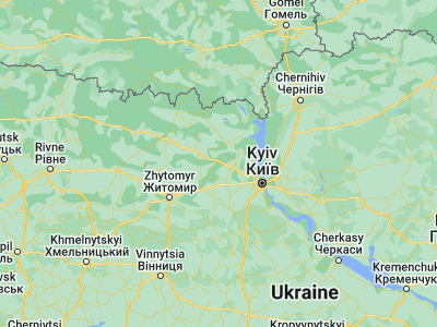 Map showing location of Piskivka (50.69378, 29.61934)