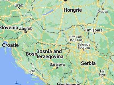 Map showing location of Piškorevci (45.25528, 18.40417)