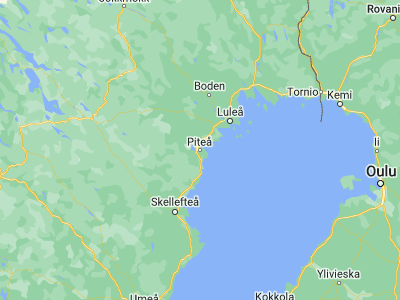 Map showing location of Piteå (65.31717, 21.47944)