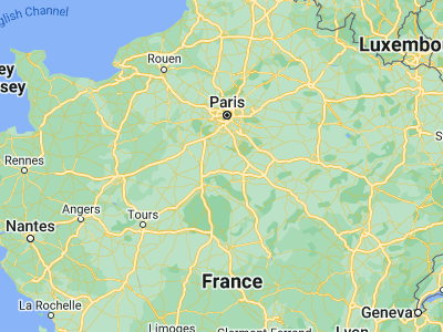 Map showing location of Pithiviers (48.16667, 2.25)
