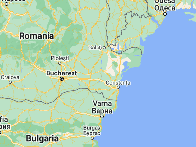 Map showing location of Platoneşti (44.6, 27.71667)
