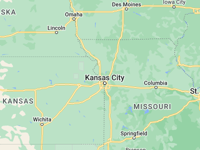 Map showing location of Platte City (39.37028, -94.78246)