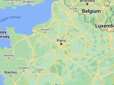 Map showing location of Poissy (48.92902, 2.04952)
