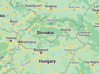 Map showing location of Poltár (48.43094, 19.79408)